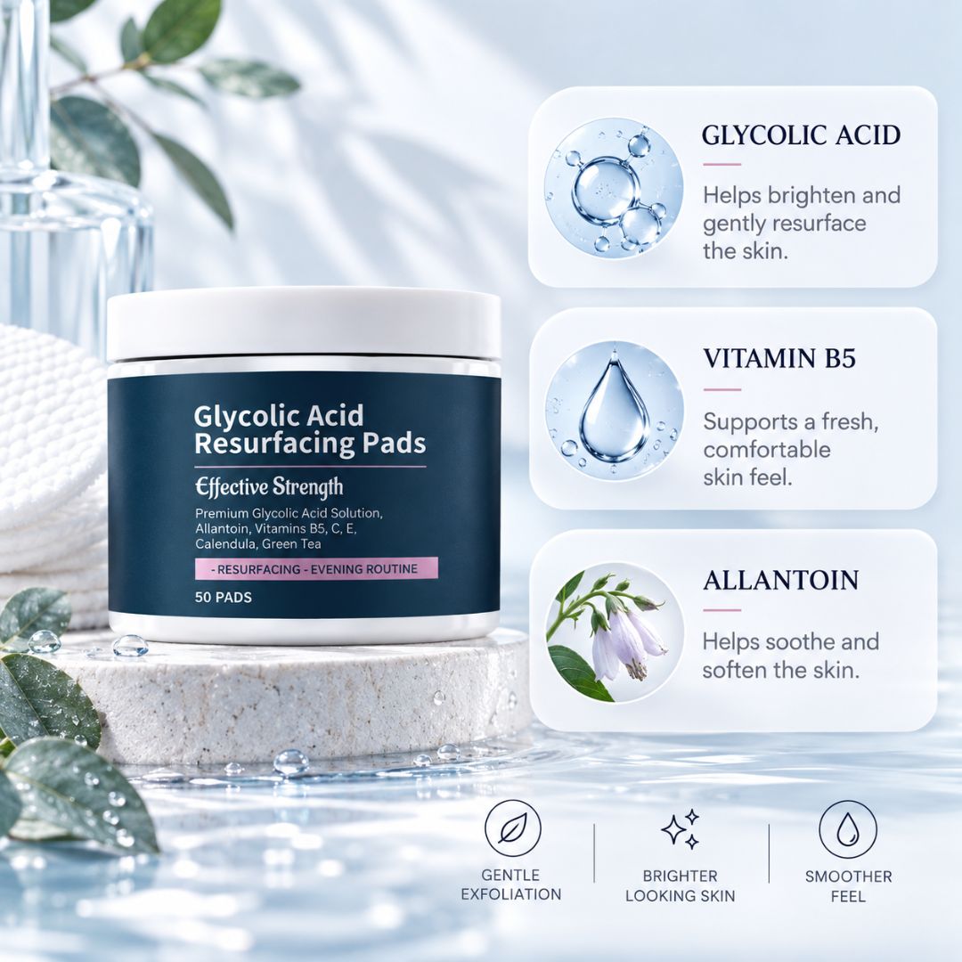 GlycoSwipe™ Exfoliating Pads