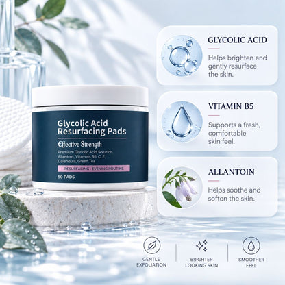 GlycoSwipe™ Exfoliating Pads